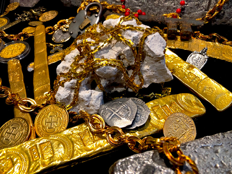 Gold Money Chain from Maravillas 1656 Shipwreck 66
