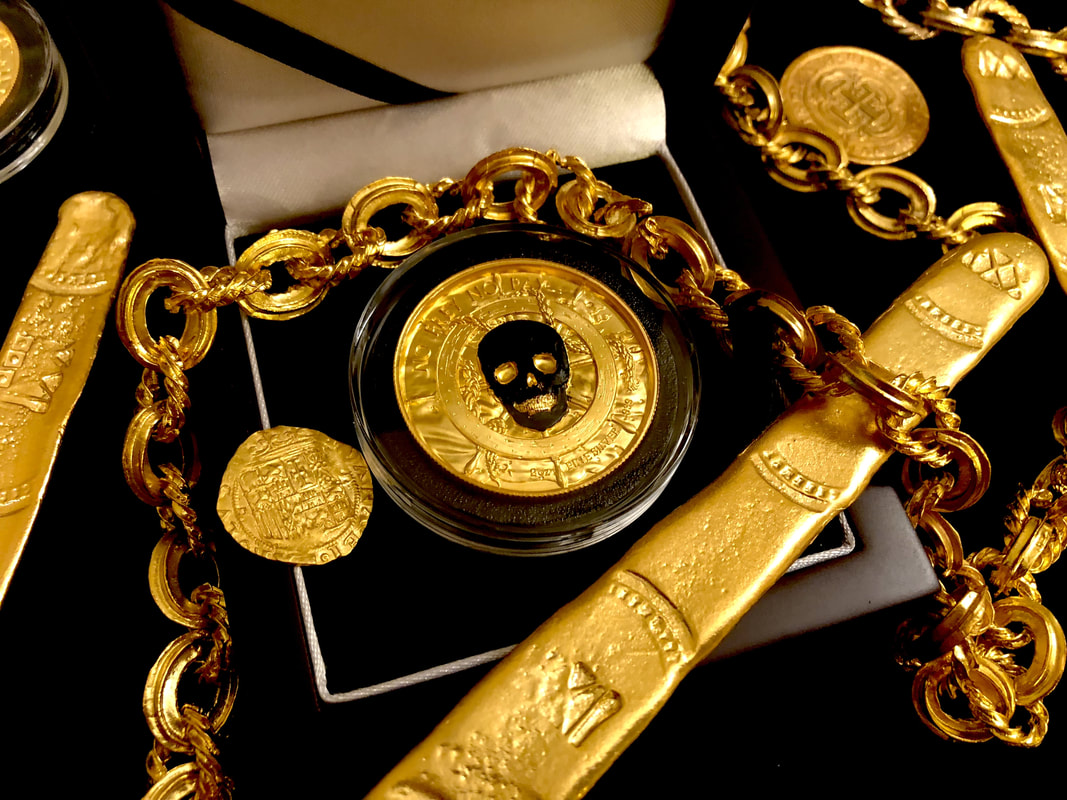 Golden Skull Coin Comes with 3 Different Varieties of Reverse - Pirate ...