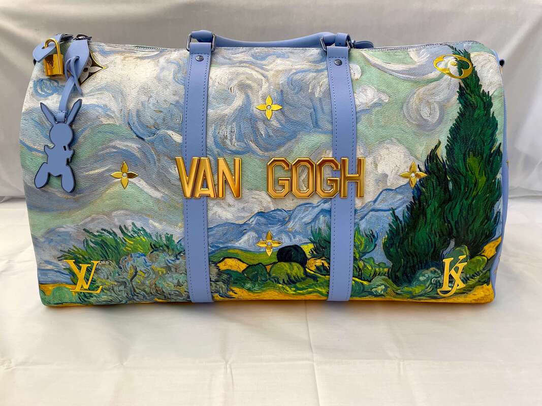 Louis Vuitton Masters Collection Van Gogh Speedy 30 - Blue Handle Bags,  Handbags - LOU848637 | The RealReal
